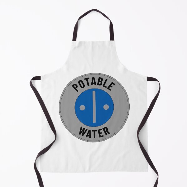 Item preview, Potable Water - Black Text on Gray designed and sold by LucidLounger.