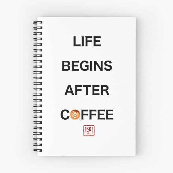 Item preview, Life Begins After Coffee designed and sold by KohiClub.