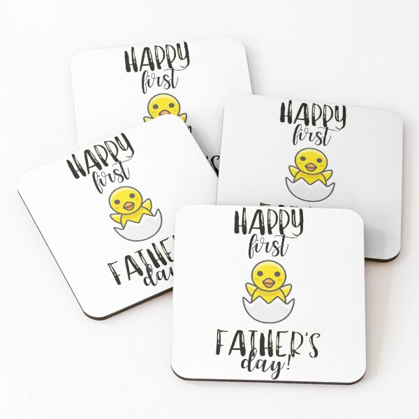 Item preview, Happy First Father's Day, Super Dad, First Father's Day Gift, New Daddy, First Time Father designed and sold by ladylaughprints.