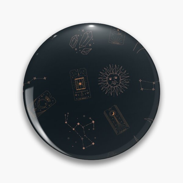 Item preview, Dark Magic Tarot Cards With Zodiac And Stars designed and sold by FranjoSam.