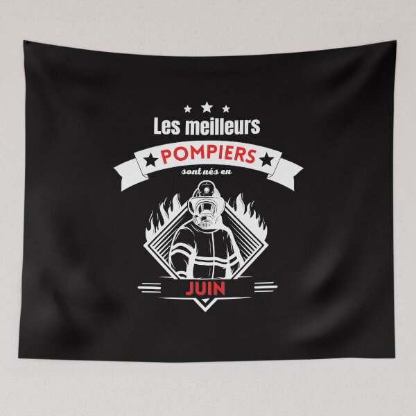 Item preview, The best firefighters are born in June Firefighter humor designed and sold by Ydurand.
