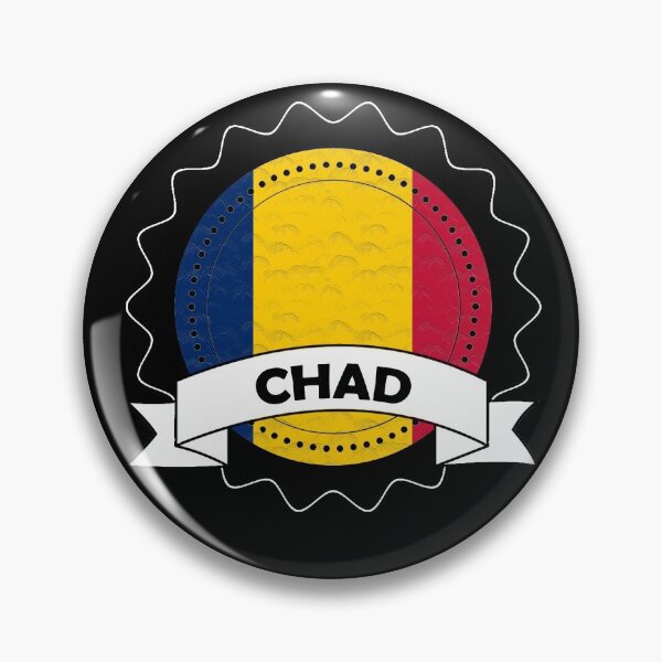 Item preview, Chad Emblem-Badge-Flag designed and sold by Gina-Driada.