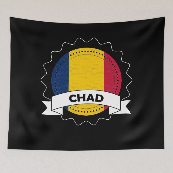 Item preview, Chad Emblem-Badge-Flag designed and sold by Gina-Driada.
