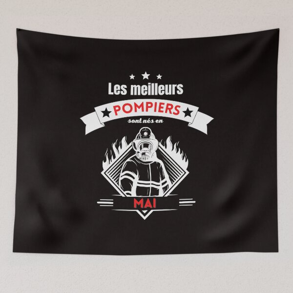 Item preview, The best firefighters are born in May Firefighter humor designed and sold by Ydurand.