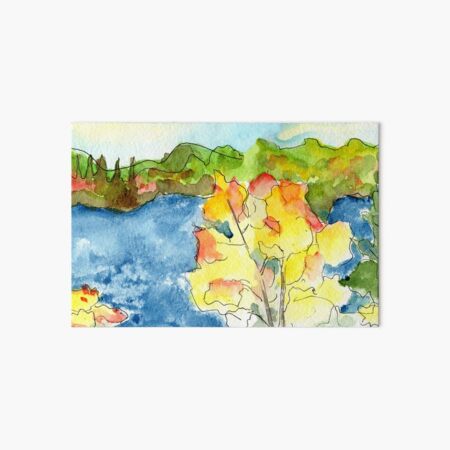 Lake Life Art Board Print