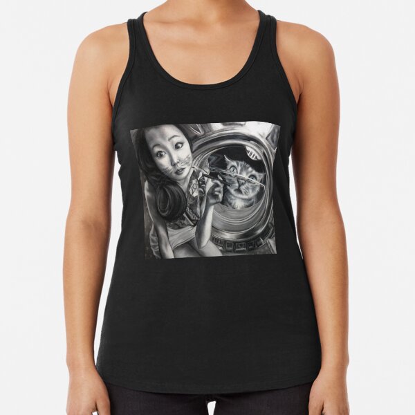 Washing Machine Racerback Tank Top