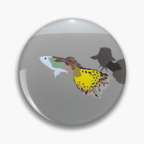 Artikelvorschau, Guppy Fisch Illustration entworfen und verkauft von terididcote.