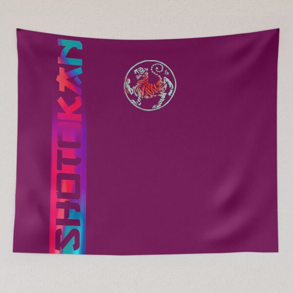 Item preview, Shotokan Gradient Writing - Karate Art - Martial Arts Design designed and sold by Zanshin-Art.