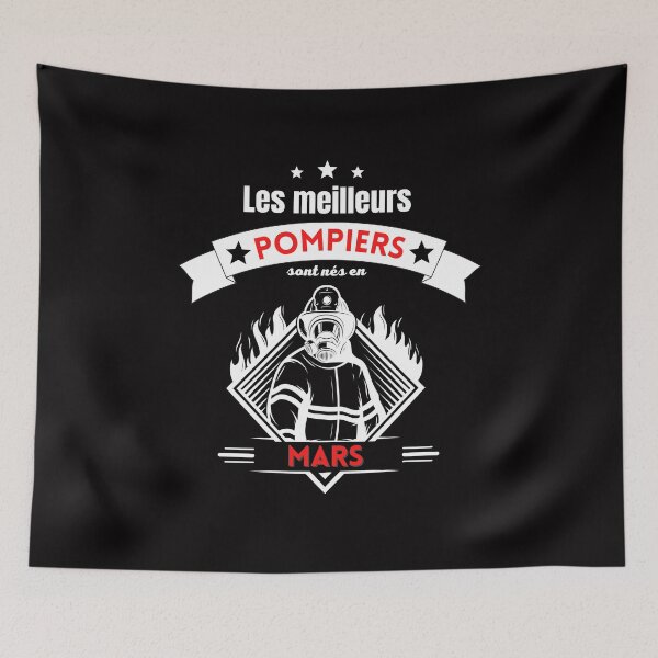 Item preview, The best firefighters are born in March Firefighter humor designed and sold by Ydurand.