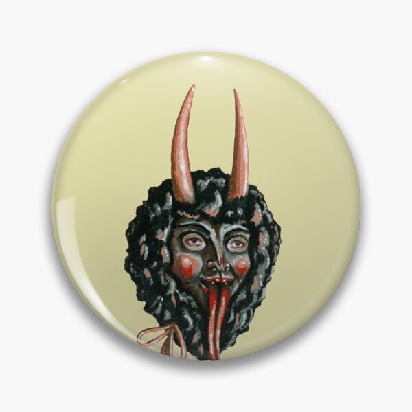 Item preview, Krampus Krampus devil face  designed and sold by AtiesNuge.