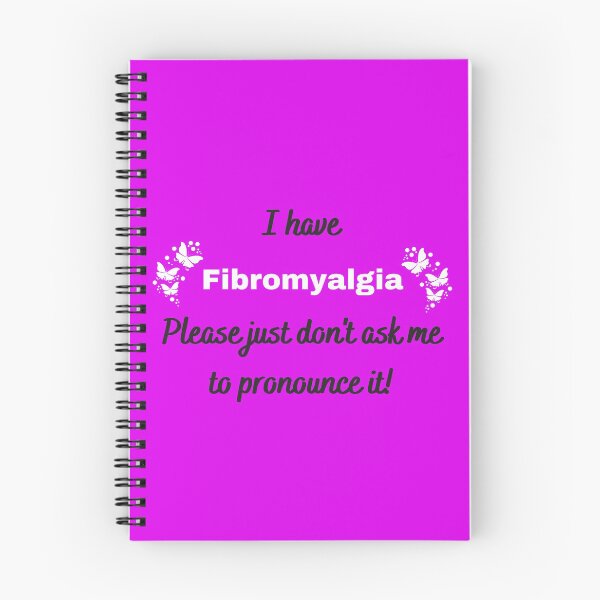 Item preview, Fibromyalgia (Fibro) Awareness: I have Fibromyalgia Please just don't ask me to pronounce it (on purple) designed and sold by Chantelle  Spies.