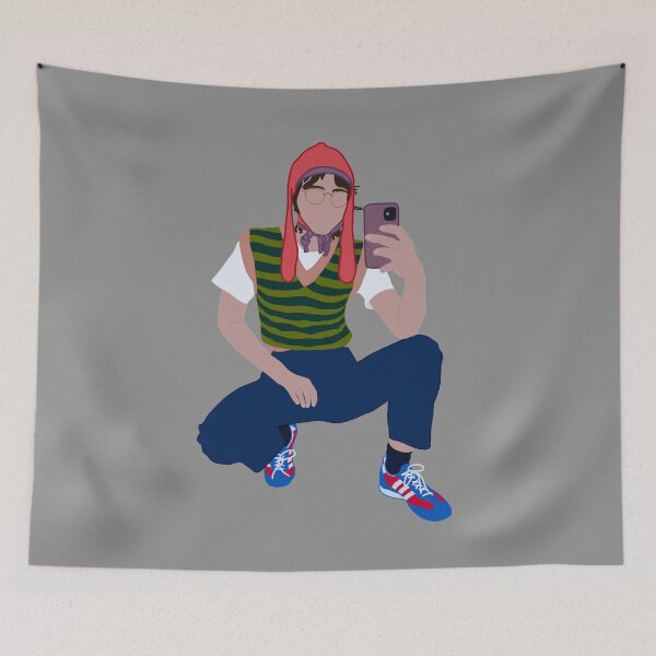 Item preview, Ella Emhoff Selfie designed and sold by GrellenDraws.