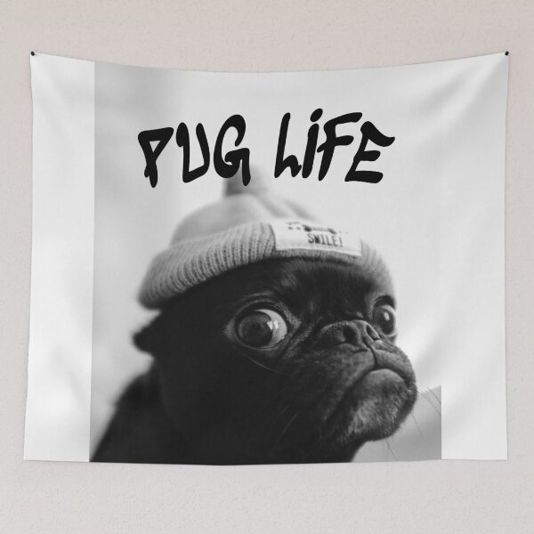 Item preview, PUG LIFE THE PUGFATHER designed and sold by A-T-H.