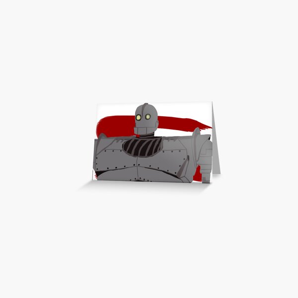 The Iron Giant Greeting Card