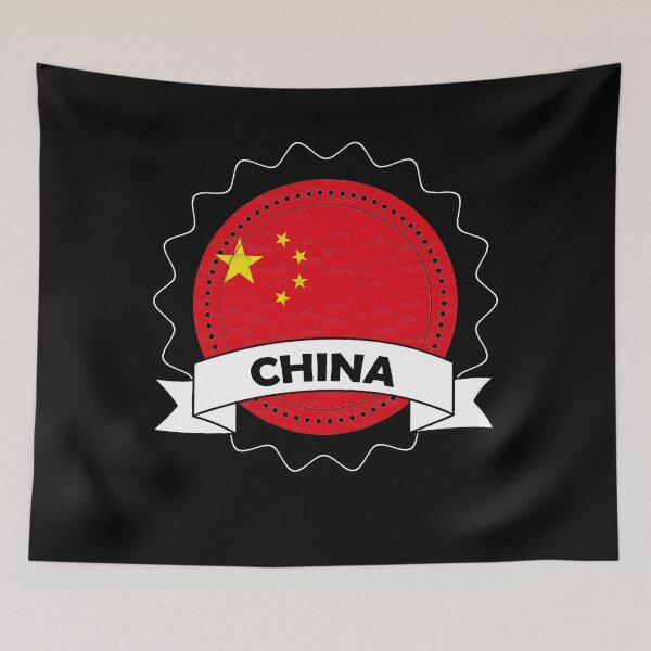 Artikelvorschau, China Emblem-Abzeichen-Flagge entworfen und verkauft von Gina-Driada.