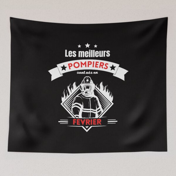 Item preview, The best firefighters are born in February Firefighter humor designed and sold by Ydurand.