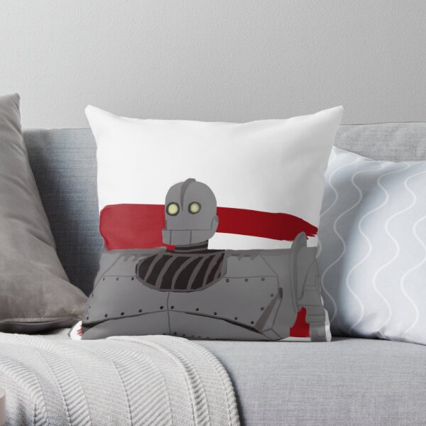 The Iron Giant Throw Pillow
