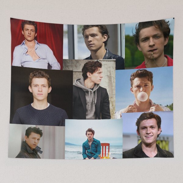 Item preview, Tom Holland collage designed and sold by Figureme.