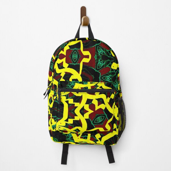 Item preview, Archaic-like Pattern With Yellow Lines Moving Throughout designed and sold by Geoff Treagus.