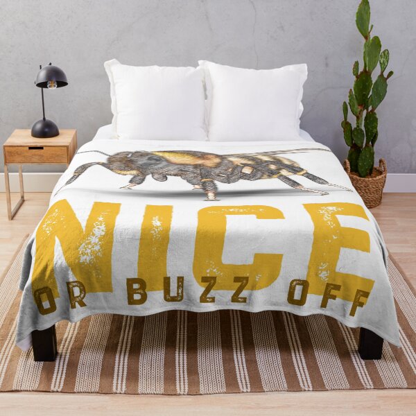 Item preview, Bee NICE OR BUZZ OFF designed and sold by CarpenterPhoto.