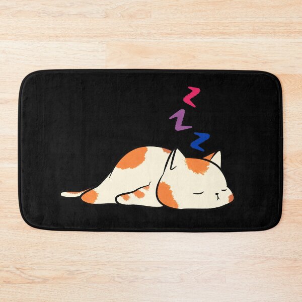 Item preview, Cute Bisexual Sleeping Purride Cat  designed and sold by meicha.
