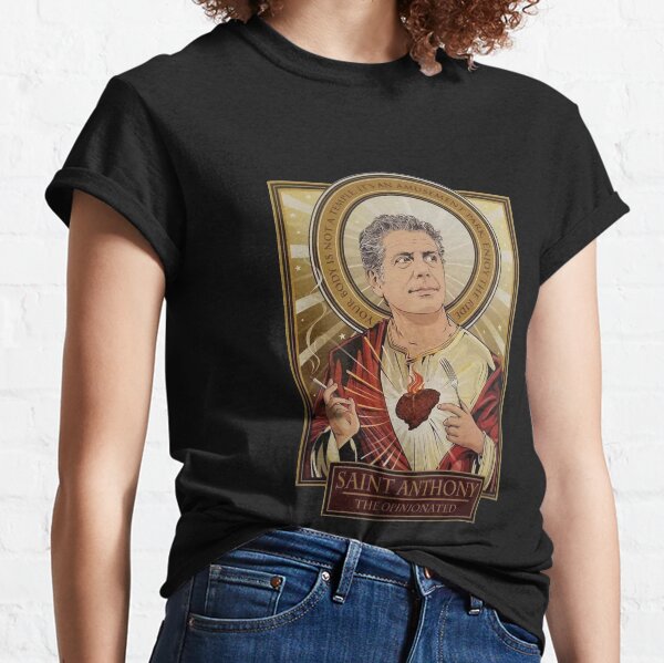 Vintage Anthony Bourdain's Parts Unknown Saint Classic T-Shirt