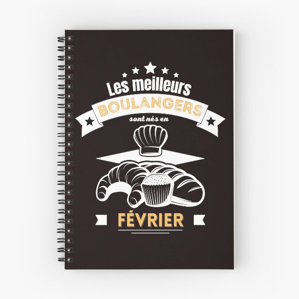 Item preview, The best bakers are born in February Bakery humor designed and sold by Ydurand.