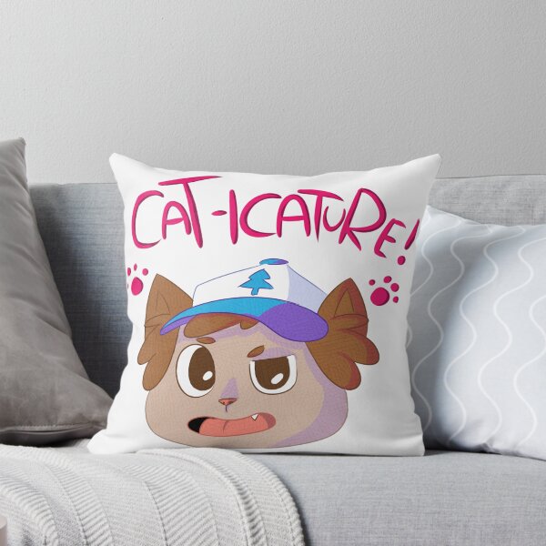 Item preview, Dipper Cat-icature designed and sold by Pluph.