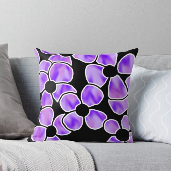 Item preview, Shadow Flowers - Purple designed and sold by sunandshadow.