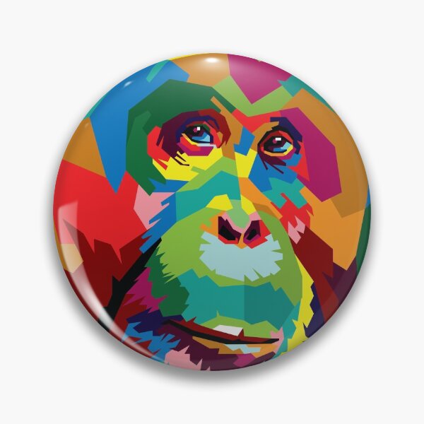 Item preview, Male Orang Utan Borneo Pop Art designed and sold by andipasoepati.
