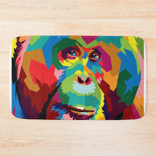 Item preview, Male Orang Utan Borneo Pop Art designed and sold by andipasoepati.