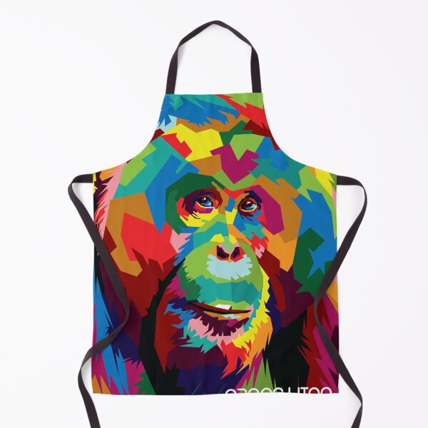 Item preview, Male Orang Utan Borneo Pop Art designed and sold by andipasoepati.