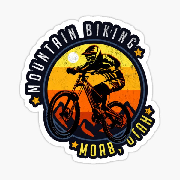 Item preview, Vintage Moab Utah Mountain Biking designed and sold by Munchy Codex.