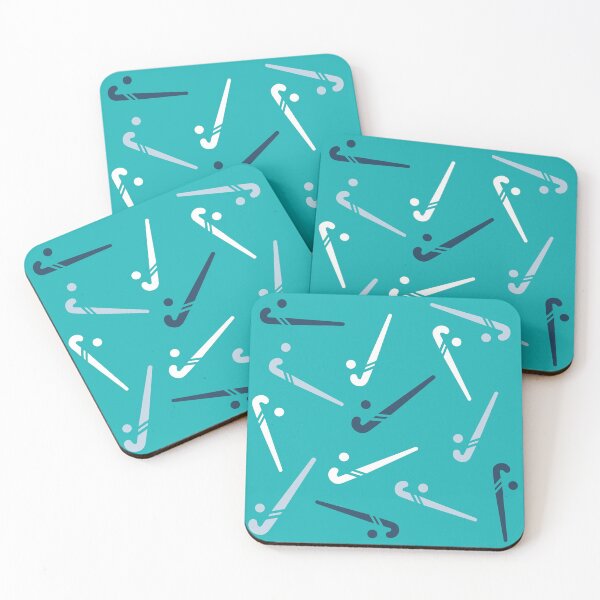 Item preview, Small turquoise hockey stick designed and sold by hookfreaks.