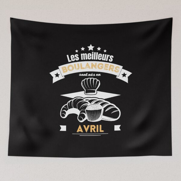 Item preview, The best bakers are born in April Bakery humor designed and sold by Ydurand.
