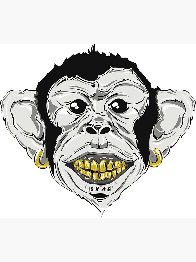 Monkey with gold 