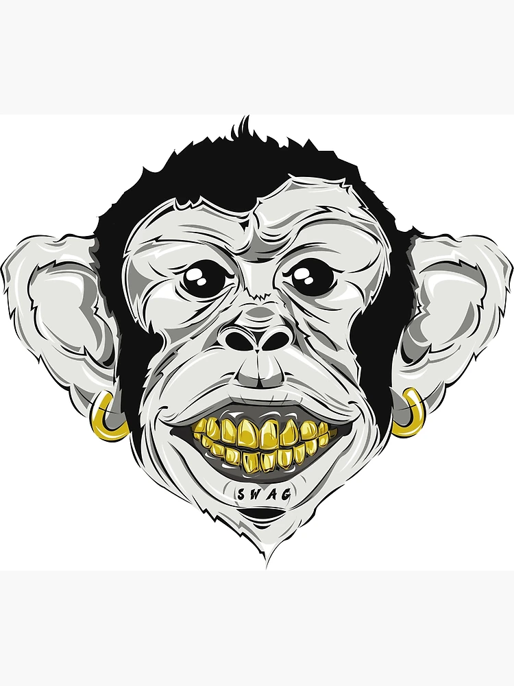 Monkey with gold 