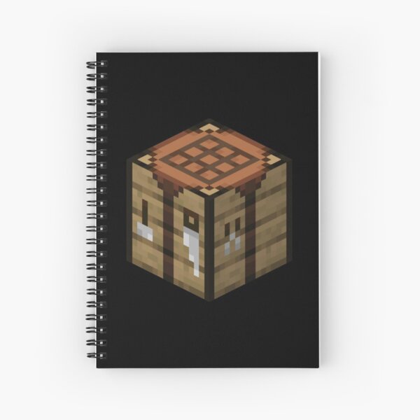 Minecraft Crafting Table | *Original Image Spiral Notebook