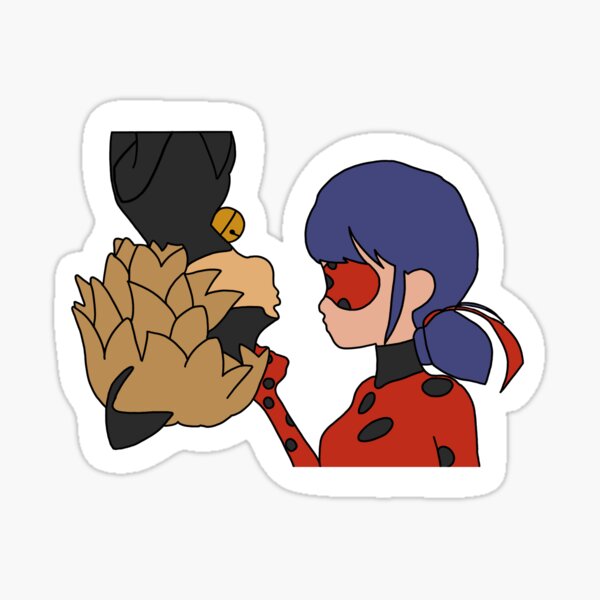Ladynoir Pegatina