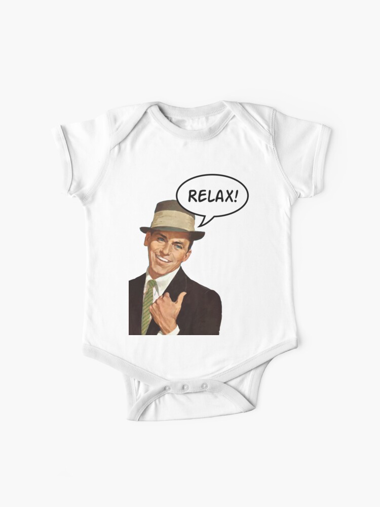 Funny Kids Childrens Hoodie Hoody Frankie Says Relax Solid