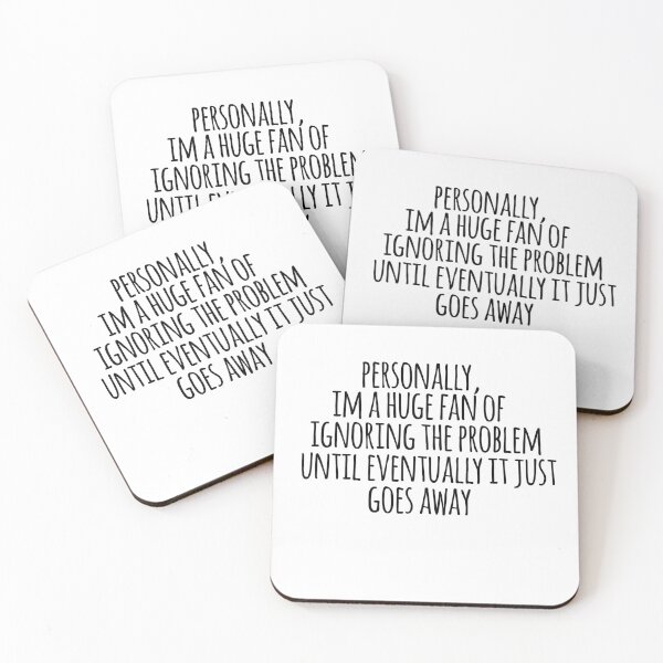 Item preview, Personally im a huge fan of ignoring the problem until it just goes away with underlining (Teen Wolf) designed and sold by emcazalet.