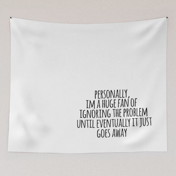 Item preview, Personally im a huge fan of ignoring the problem until it just goes away with underlining (Teen Wolf) designed and sold by emcazalet.