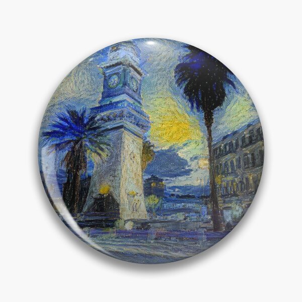 Item preview, Bab Al-Faraj Clock Tower - Starrynight designed and sold by Homsalgia.