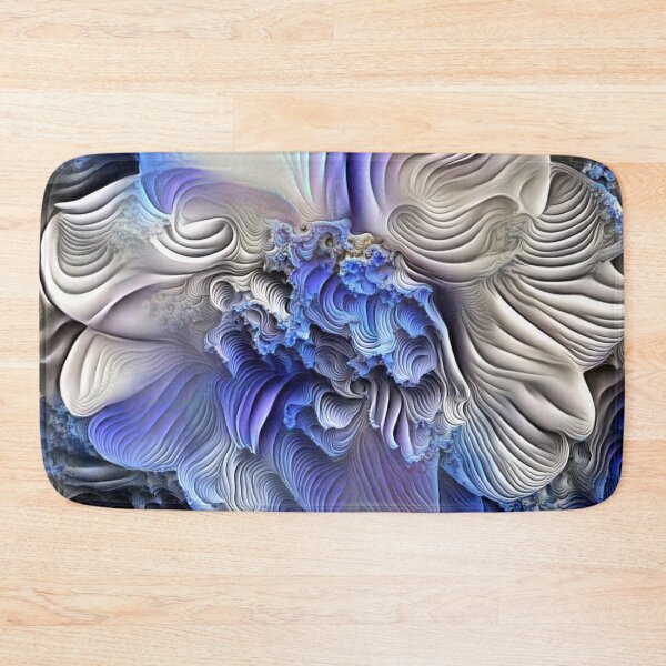 Item preview, blue ruffled rose designed and sold by Draculart.