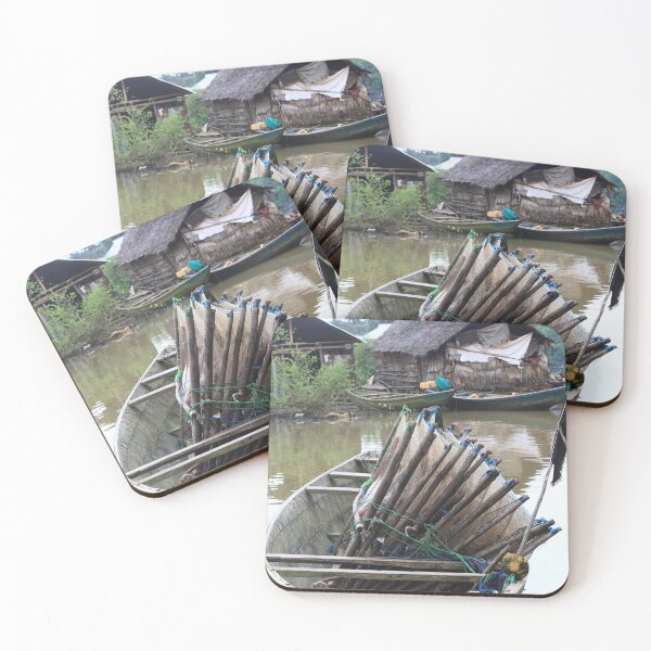 Item preview, African Canoe Fishing designed and sold by Sunnyhova.
