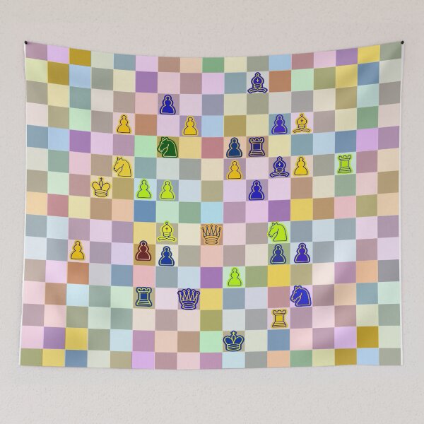Item preview, Color chess infinity - funny pattern designed and sold by Xdelacra.