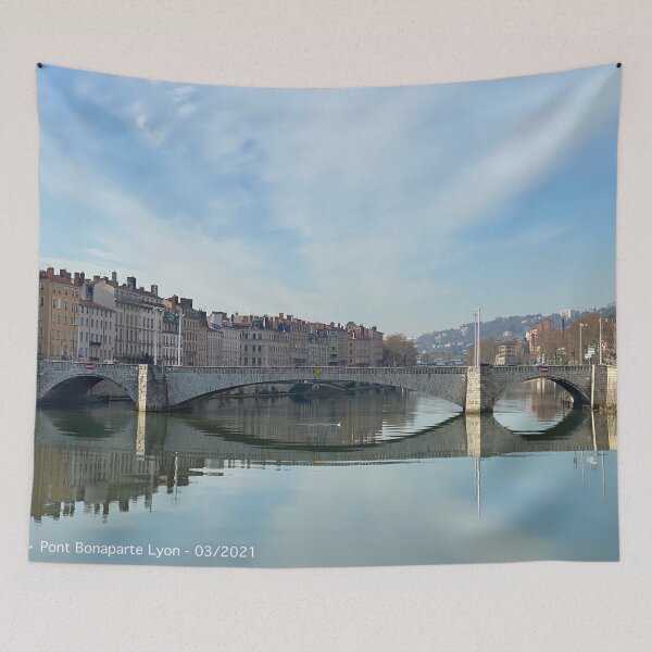 Item preview, Bonaparte Bridge, Lyon - France designed and sold by AHELENE.