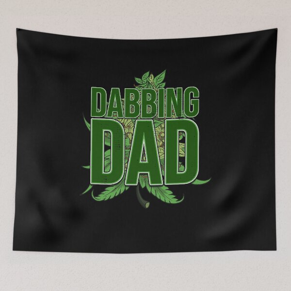 Item preview, Dabbing Dad I Cannabis Tee Weed Dabbing Shirt Fathers Day designed and sold by MarioShirtWorld.