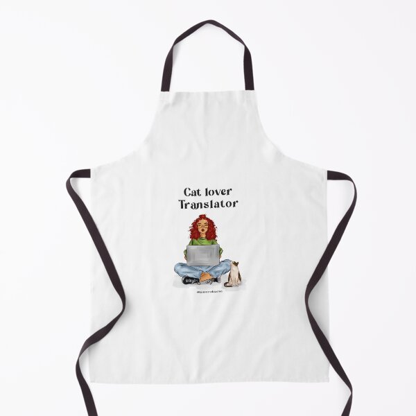 Item preview, Cat lover translator designed and sold by lauratraduccion.