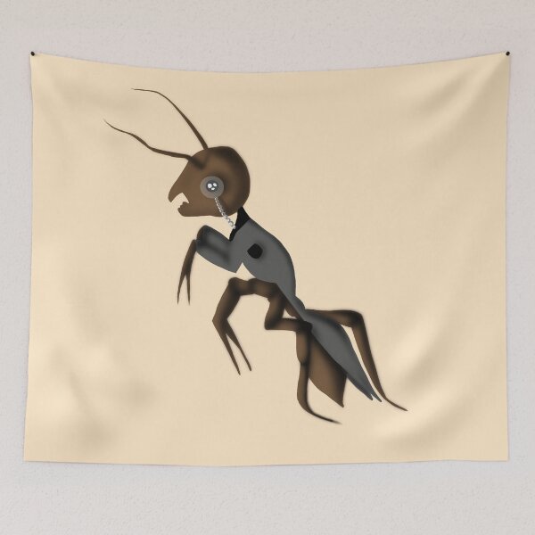 Item preview, The animated butler ant designed and sold by ANU007.